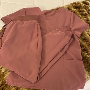 Mandala Pink Scrub Set